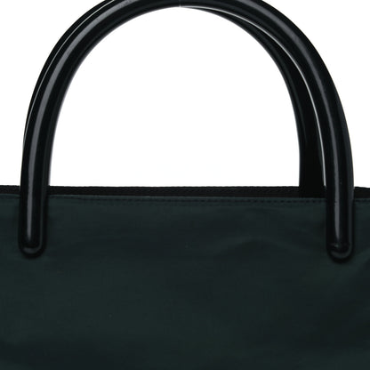 Prada Nylon Tote Green 7 of 7