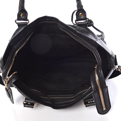 Balenciaga Agneau Giant 12 Rose Gold Hardware City Black 6 of 14