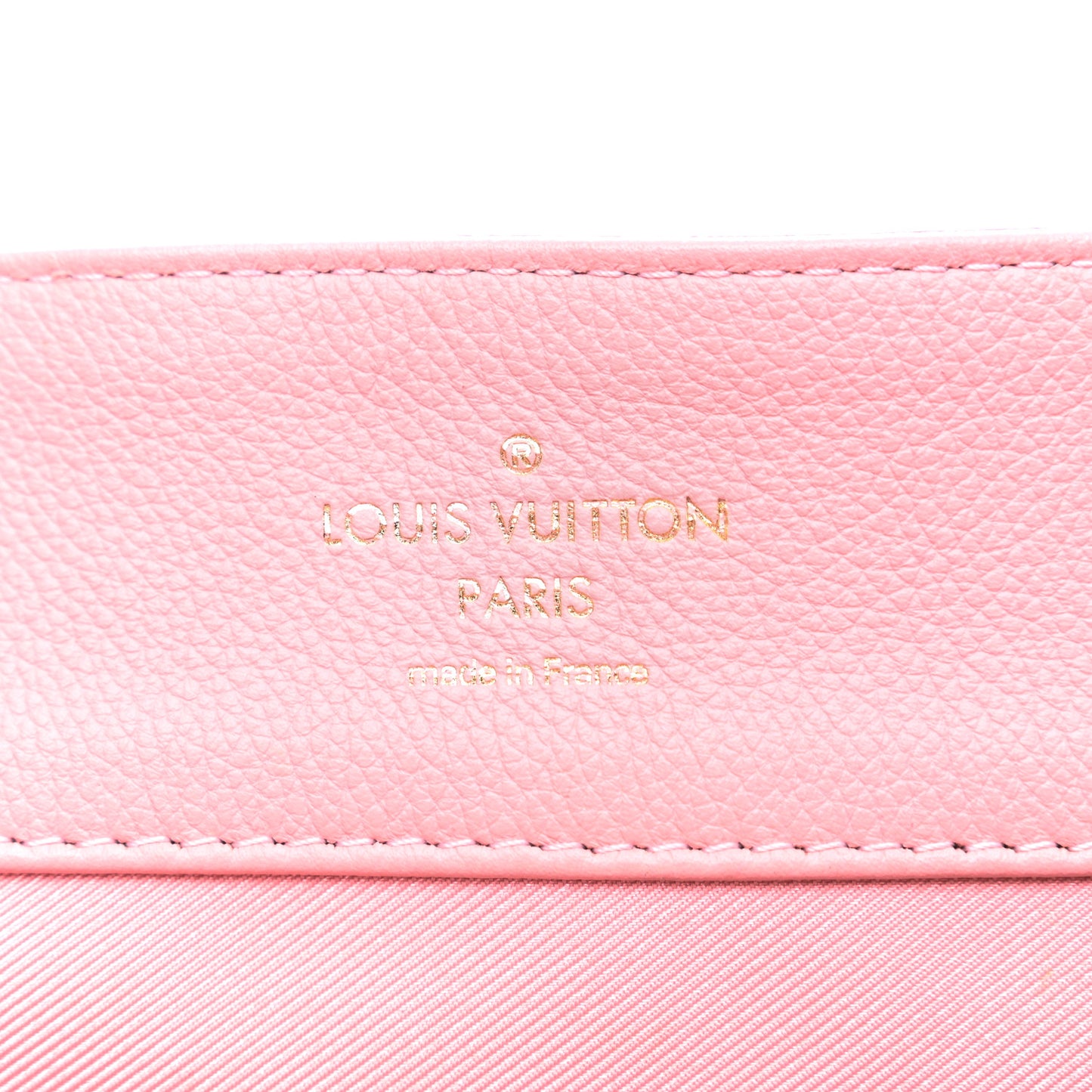 Calfskin Snakeskin Lockme MM Rose Ballerine