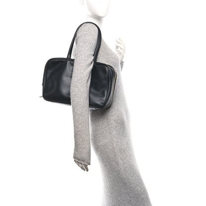 Miu Miu Calfskin Softy Medium Beau Top Handle Bag Black 2 of 11