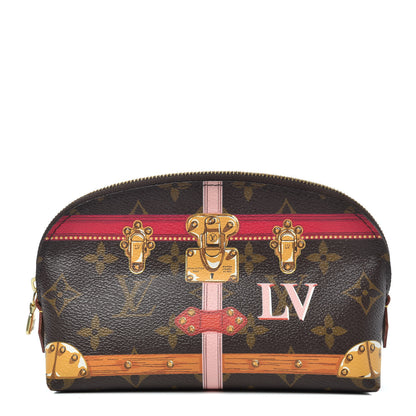 Louis Vuitton Monogram Summer Trunks Cosmetic Pouch PM 1 of 6