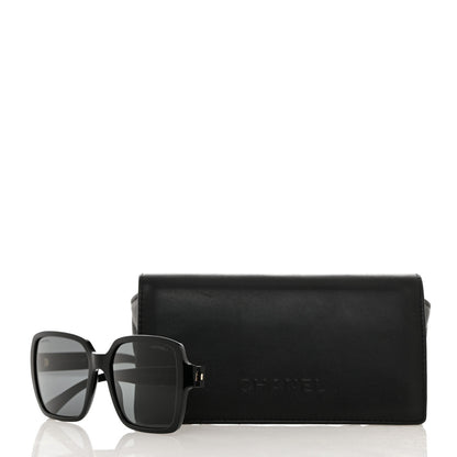 Chanel Acetate Square Sunglasses 5408 Black 8 of 8