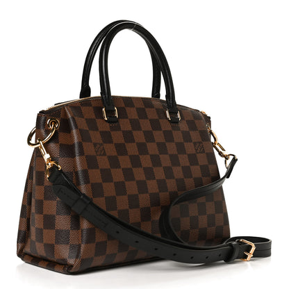 Louis Vuitton Damier Ebene Odeon Tote PM Black 3 of 10