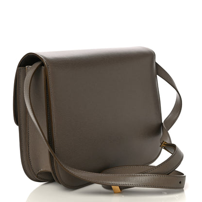 Celine Liege Calfskin Medium Classic Box Flap Bag Souris 2 of 9