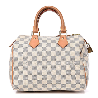 Louis Vuitton Damier Azur Speedy 25 1 of 22