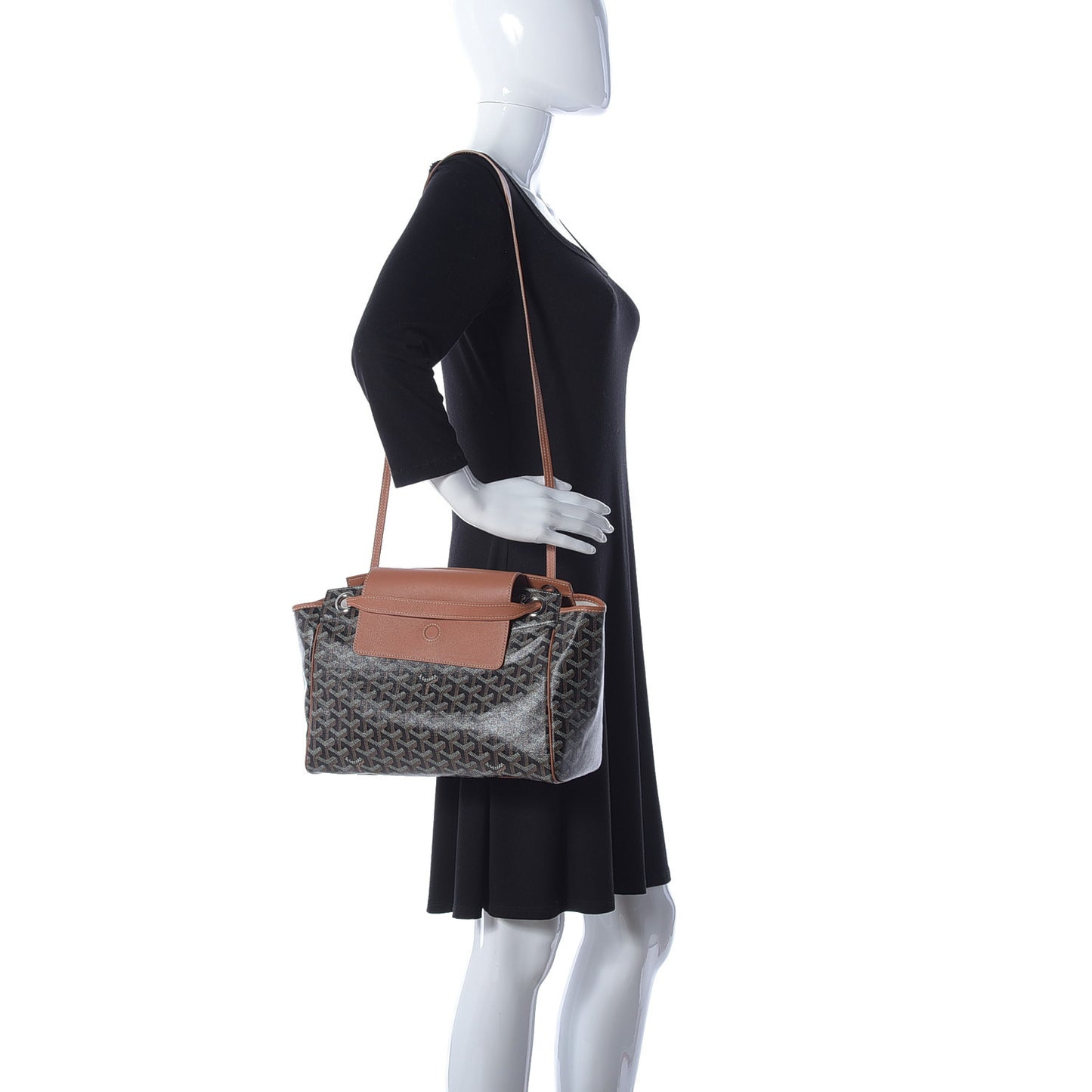 Goyardine Rouette PM Black Gold