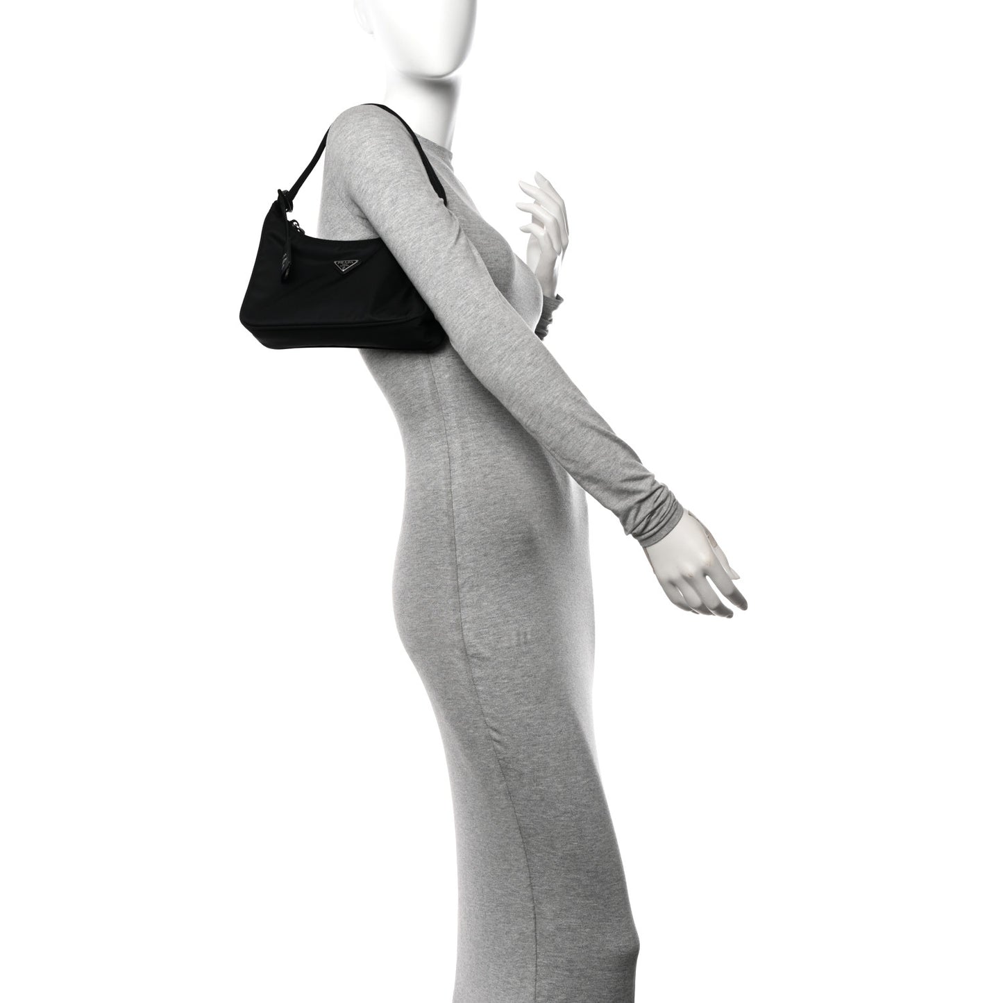 Tessuto Nylon Mini Re-Edition 2000 Bag Black