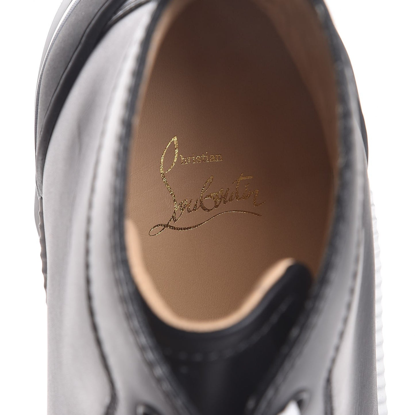 Mens Calfskin Rankick Flat Sneakers 41.5 Black