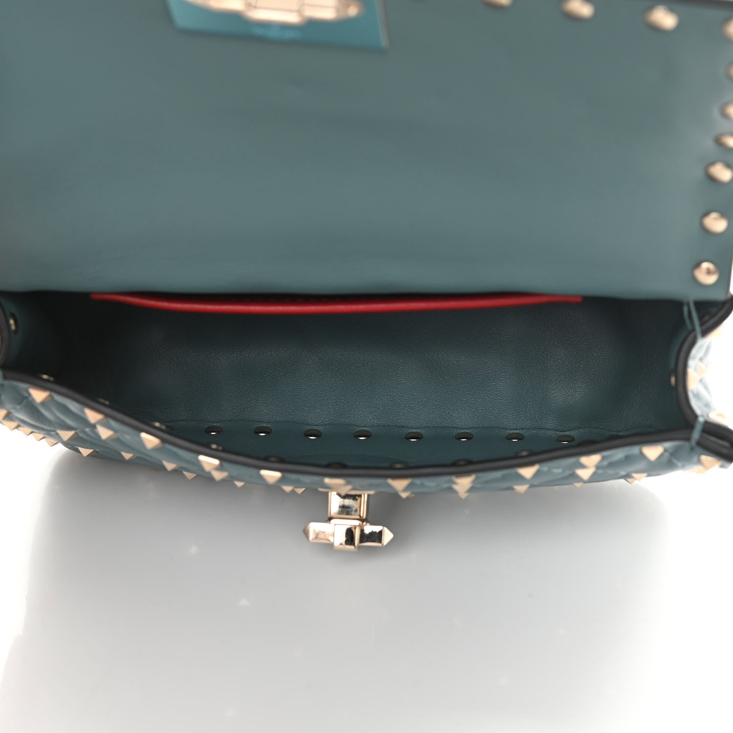 Valentino Garavani Nappa Small Rockstud Spike Shoulder Bag Amadeus 5 of 11