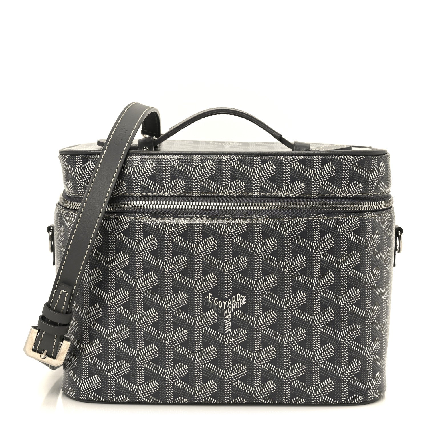Goyard Goyardine Muse Vanity Case Grey 1 of 10