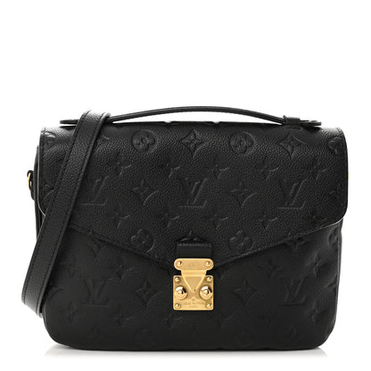 Louis Vuitton Empreinte Pochette Metis Black 1 of 17