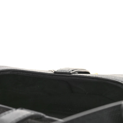 Christian Dior Grained Calfskin Mini Saddle Bag Black 5 of 8