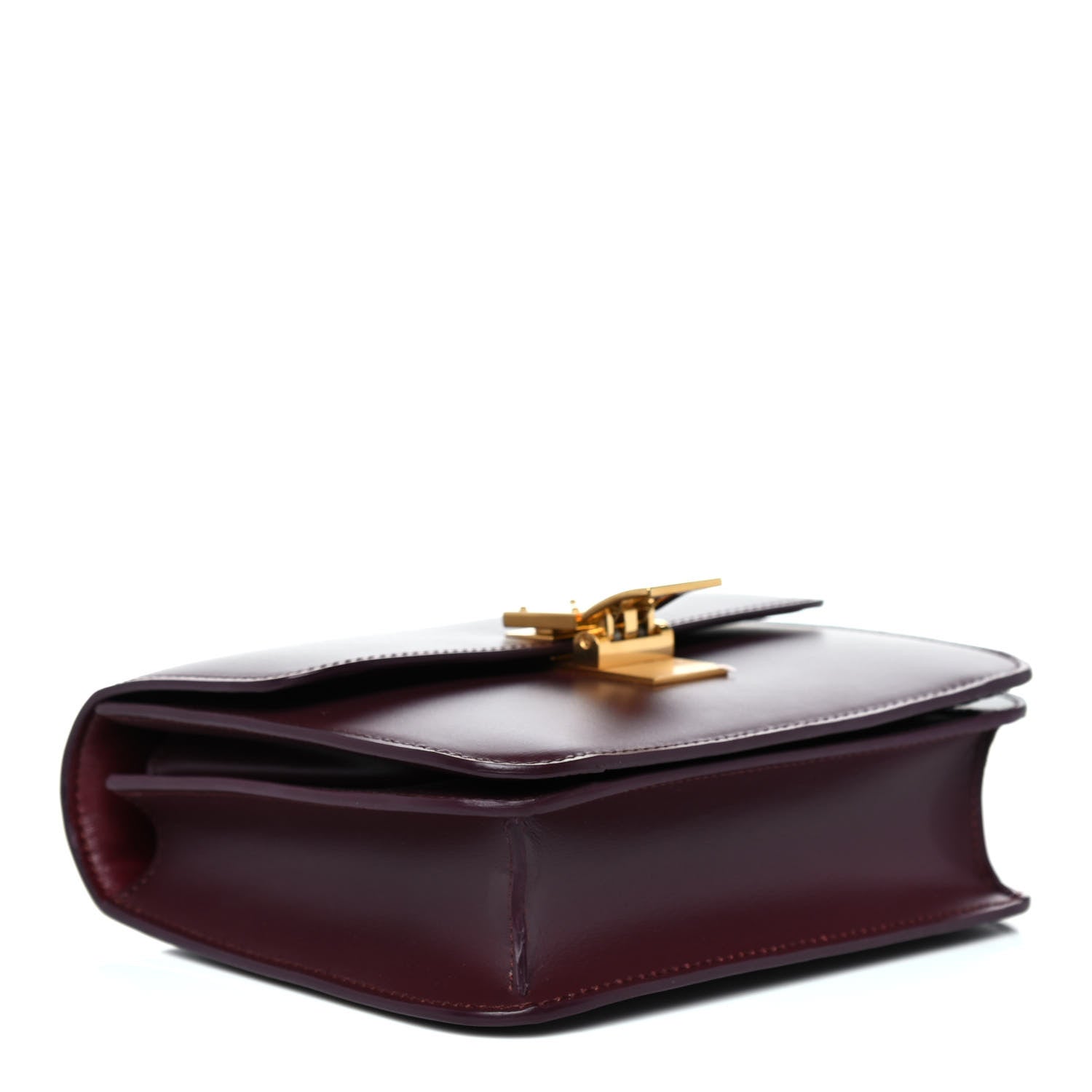 Celine Box Calfskin Teen Classic Box Flap Burgundy 4 of 10