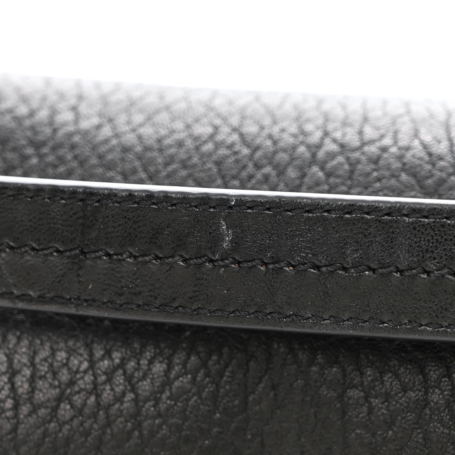 Saint Laurent Grained Lambskin Large Calypso Black 11 of 12