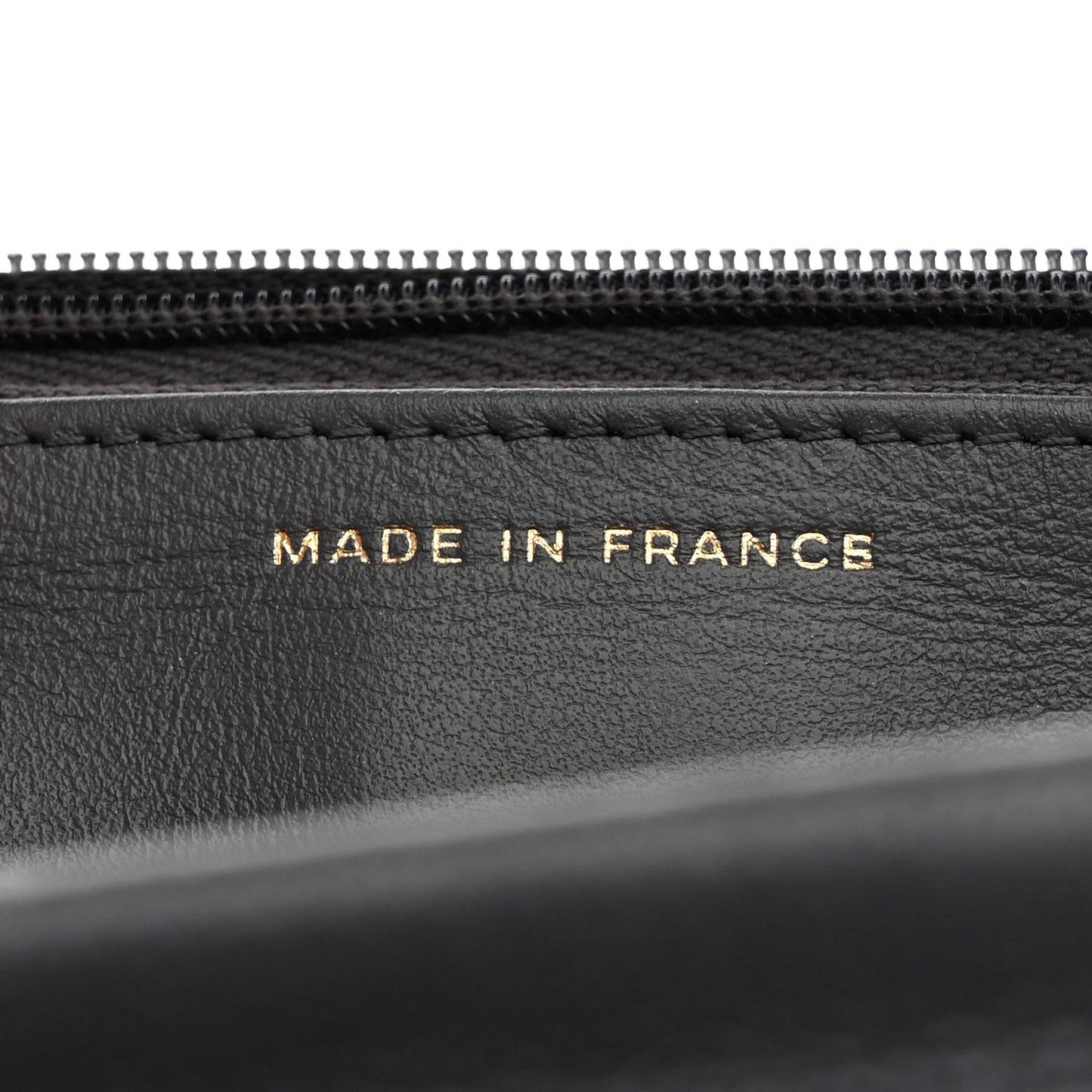 Caviar Quilted Wallet on Chain WOC Grey