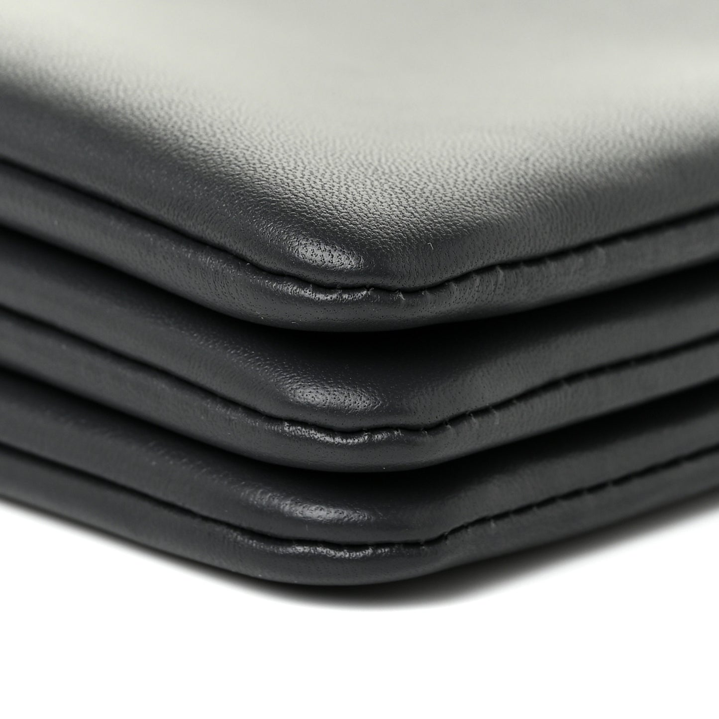 Lambskin Small Trio Crossbody Bag Anthracite