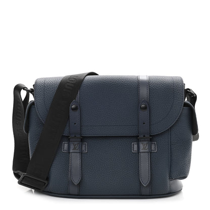 Louis Vuitton Taurillon Christopher Messenger Bleu Marine 1 of 10