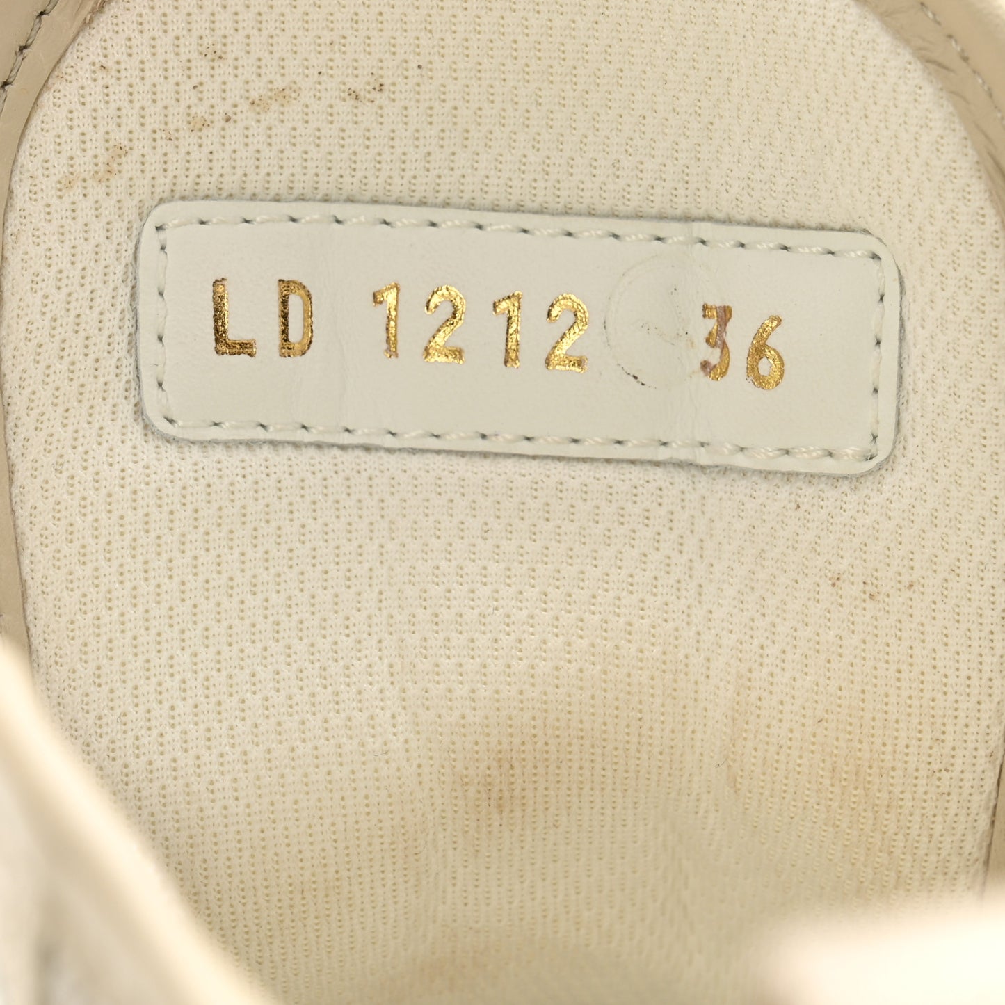 Denim Monogram Squad Sneaker Boots 36 Beige