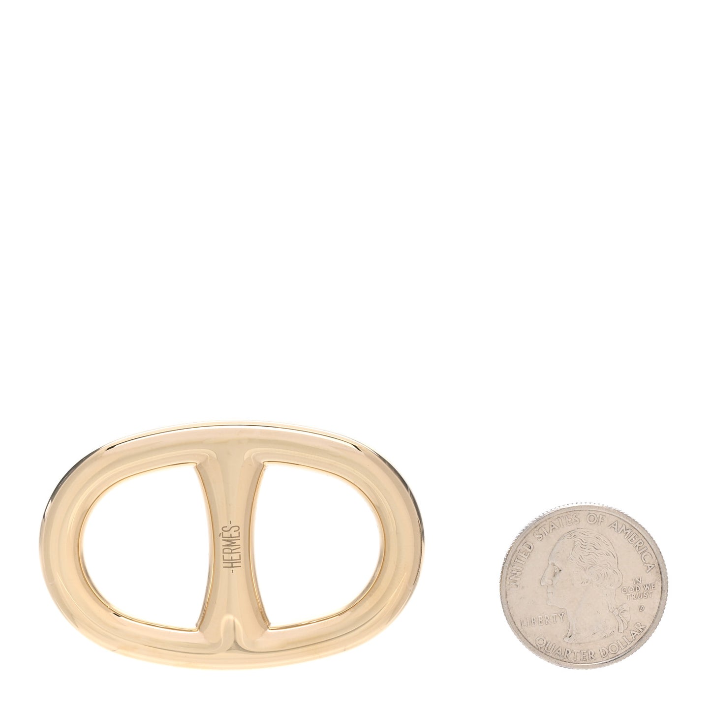 Permabrass Chaine D'Ancre Scarf Ring