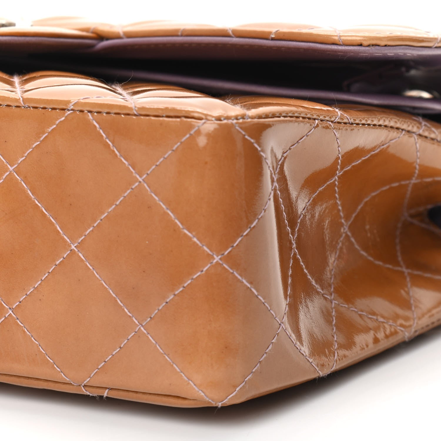 Chanel Patent Small Double Flap Mauve 10 of 13