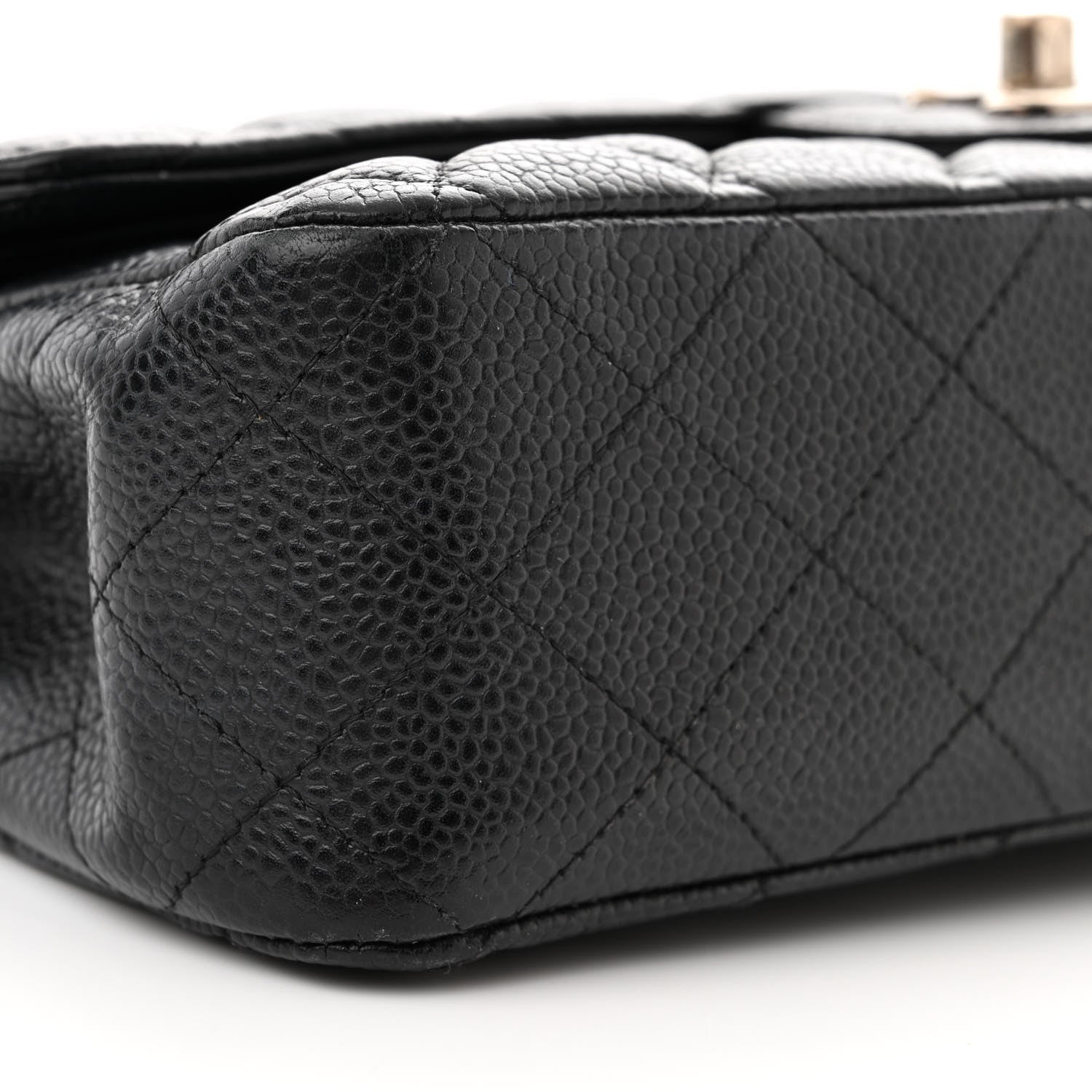 Chanel Caviar Quilted Medium Double Flap Black 9 of 12