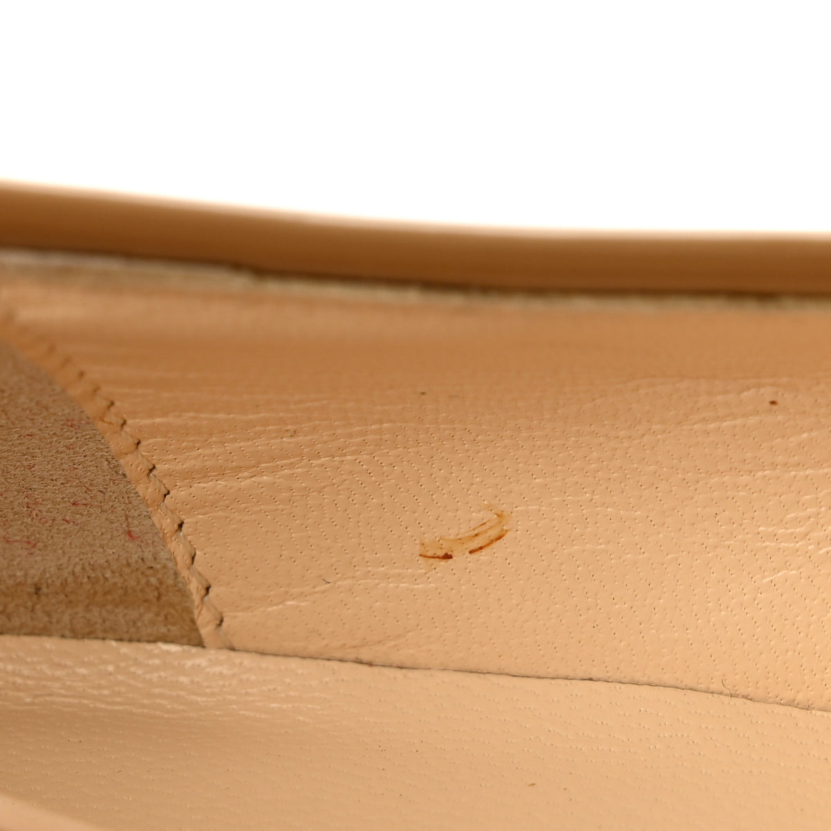 Patent Ballet Flats 37.5 Nude
