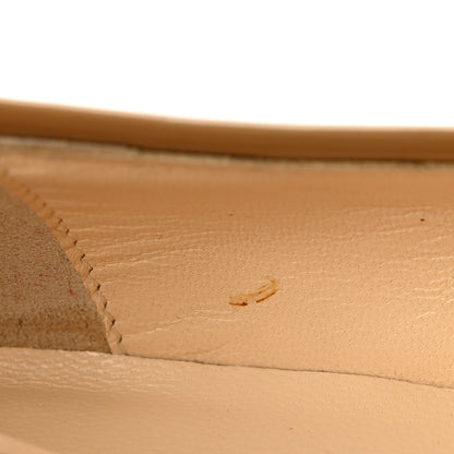 Christian Louboutin Patent Ballet Flats 37.5 Nude 9 of 9