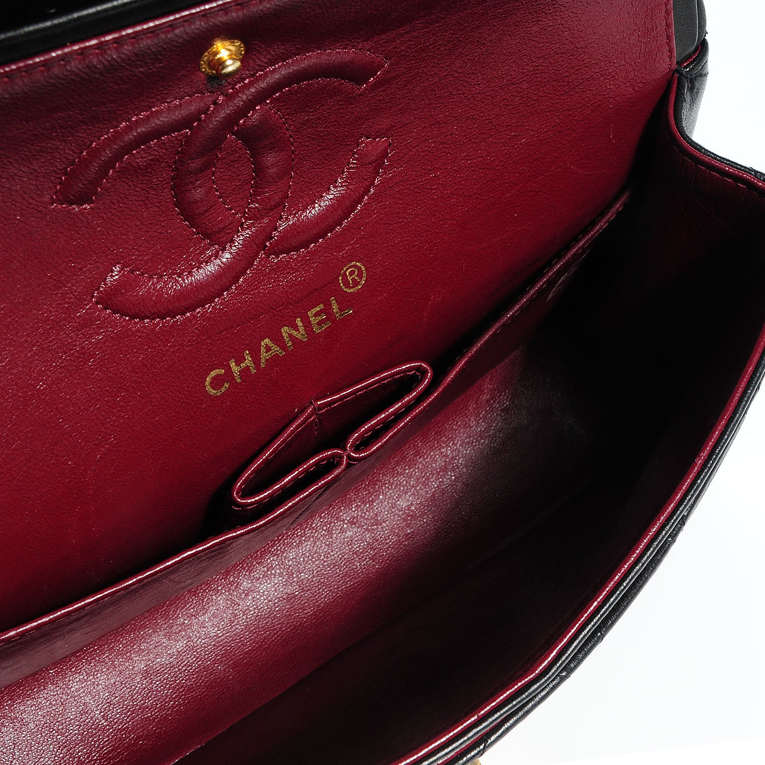 Chanel Lambskin Small Double Flap Black 5 of 10