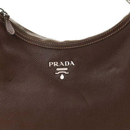 Prada Vitello Daino Hobo Bruciato 7 of 10