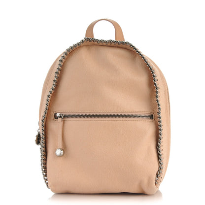 Stella McCartney Shaggy Deer Mini Falabella Backpack Powder 1 of 7