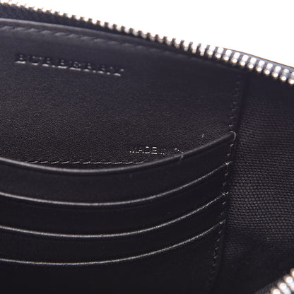 Burberry Mega Check Peyton Crossbody Clutch Bag Black 7 of 11