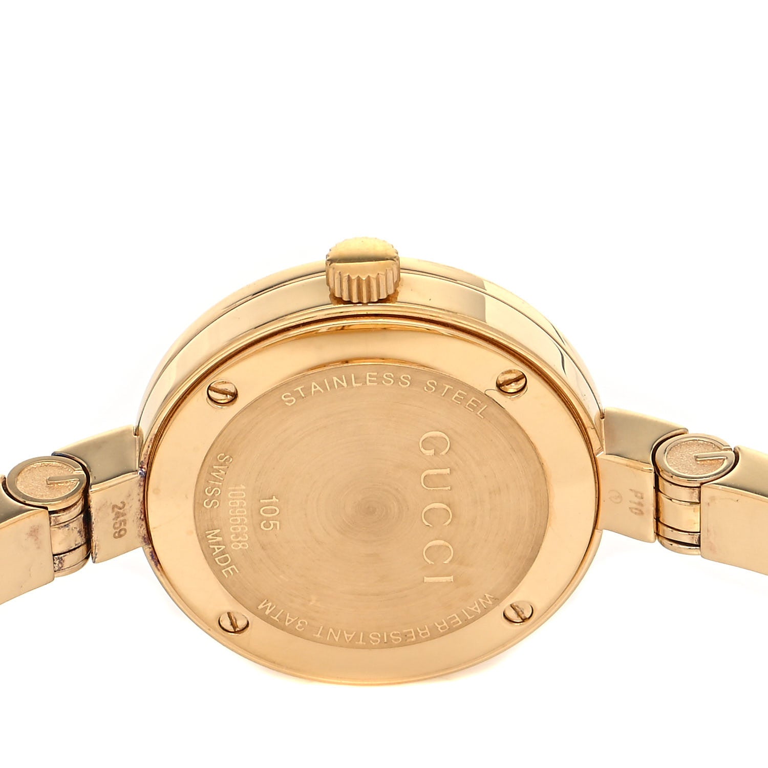 Gucci Stainless Steel 25mm 105 Series Floral Quartz Watch 4 of 4