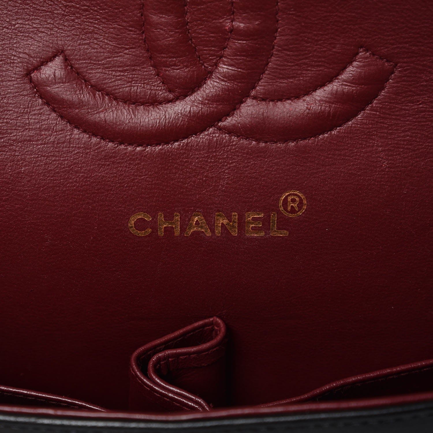 Chanel Lambskin Quilted Medium Double Flap Black 7 of 11