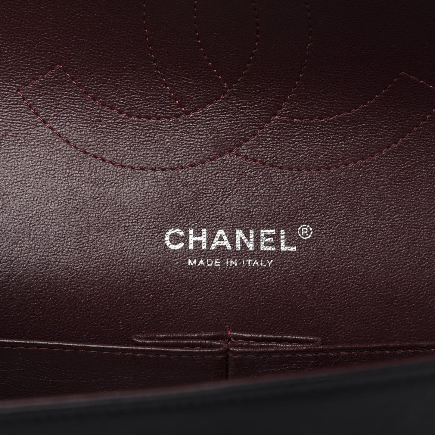 Lambskin Quilted Jumbo Double Flap Black