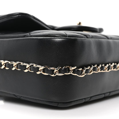 Chanel Lambskin Quilted Small My Precious Flap Black 9 of 10