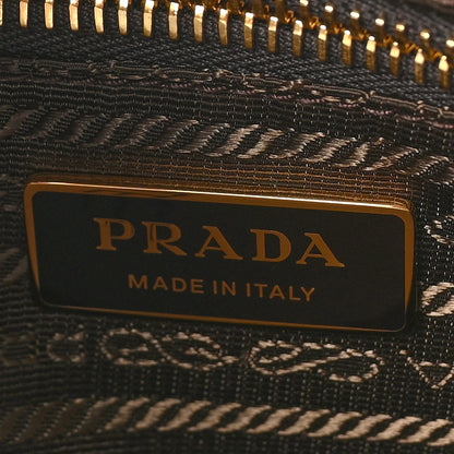 Prada Suede Large Bonnie Shoulder Bag Cocoa Brown 6 of 9
