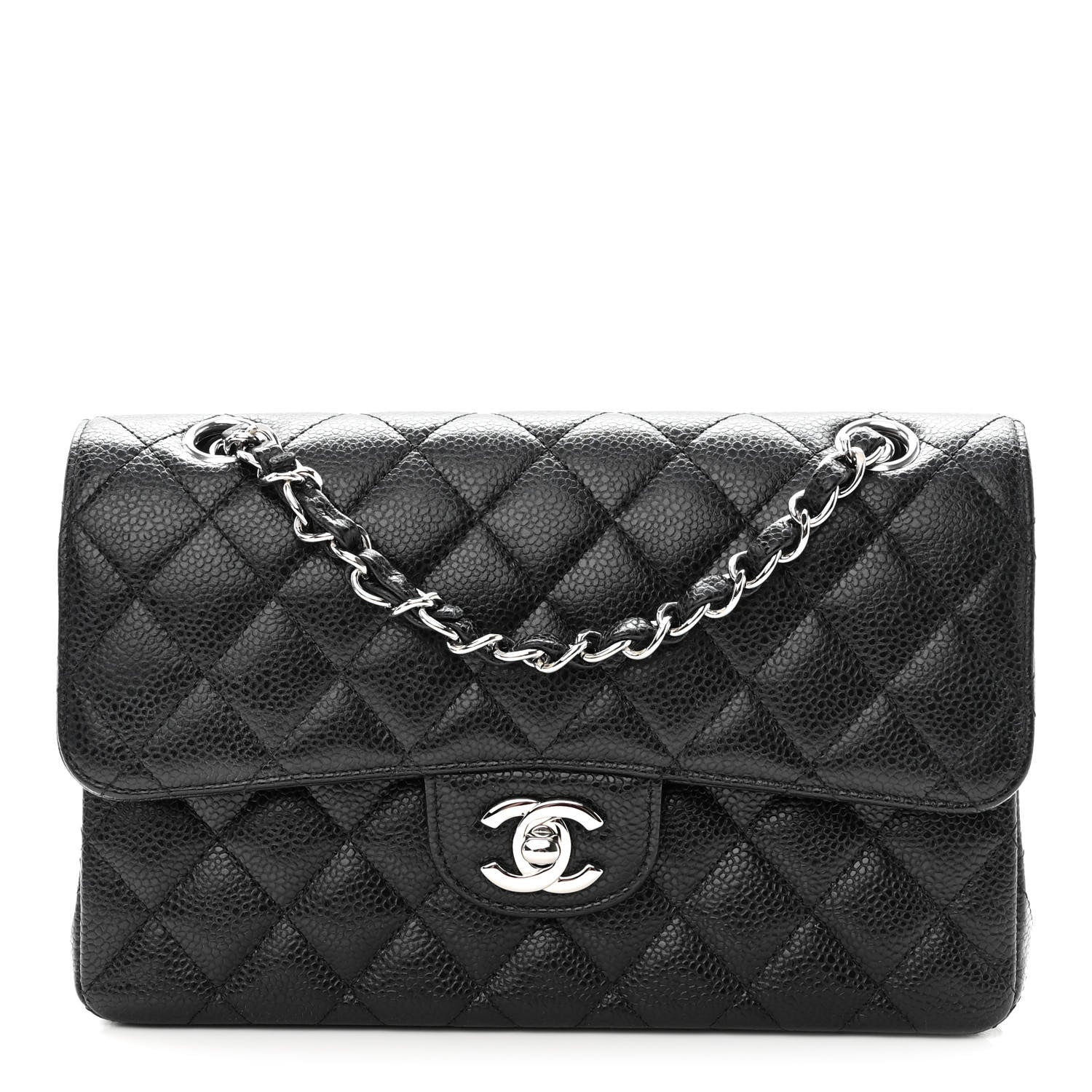 Chanel Caviar Quilted Small Double Flap Black 1 of 10