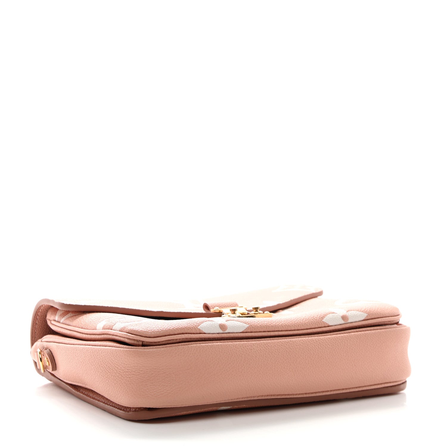 Louis Vuitton Empreinte Monogram Giant Pochette Metis Rose Trianon Cream 4 of 9