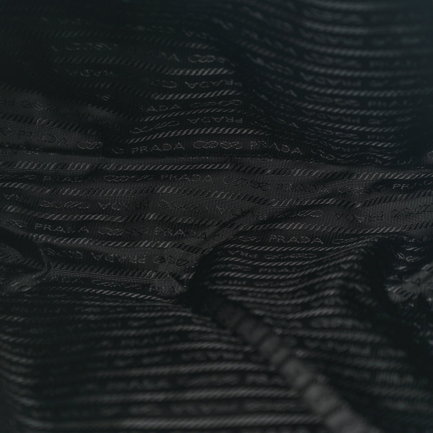 Terry Cloth Tote Bag White Black