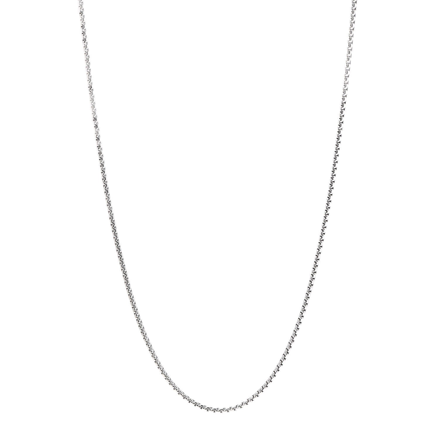 David Yurman Sterling Silver 14K Yellow Gold Bel Aire Chain Necklace 1 of 5