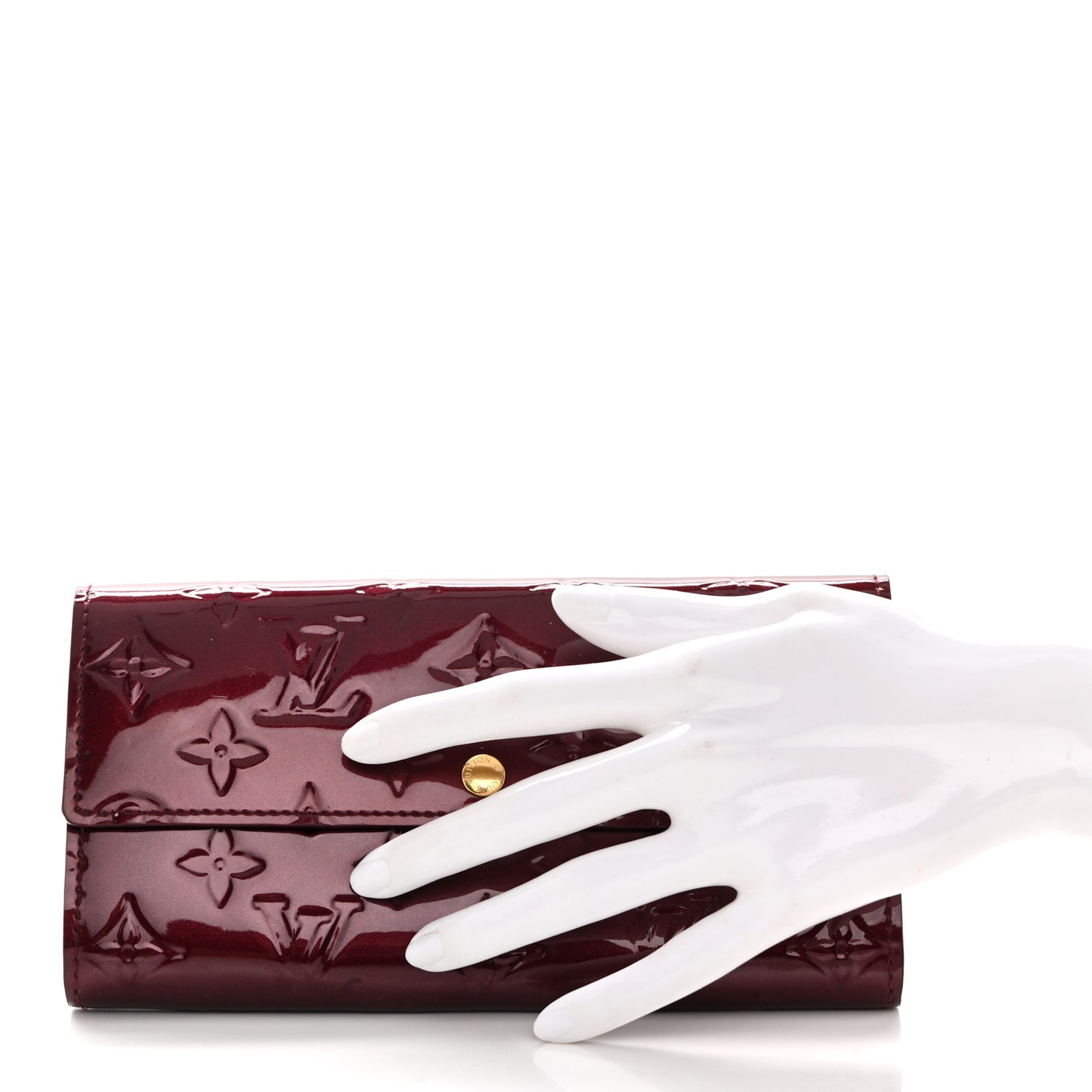 Vernis Sarah Wallet Rouge Fauviste