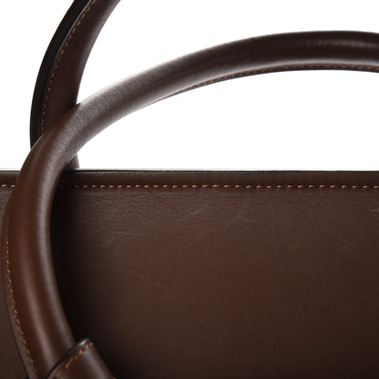 Celine Natural Calfskin Medium Tie Knot Tote Acajou 8 of 12