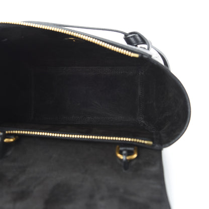 Celine Grained Calfskin Nano Belt Bag Black 5 of 10