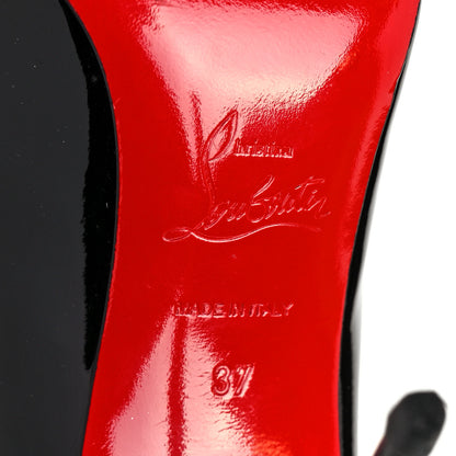 Christian Louboutin Patent So Kate 120 Pumps 37 Black 12 of 14