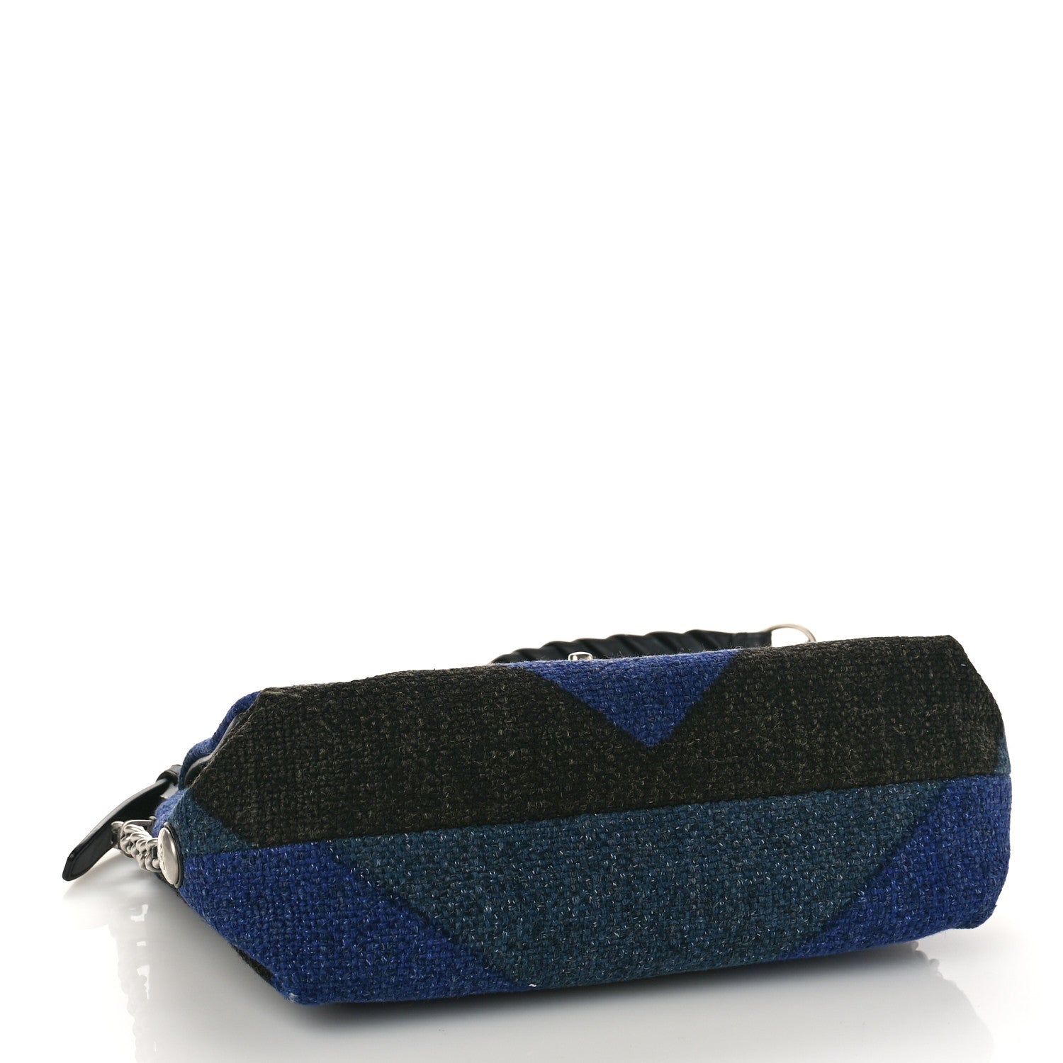 Chanel Canvas Woven Braided With Style Flap Multicolor 4 of 11