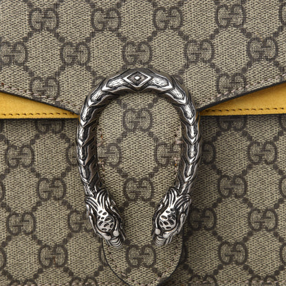 Gucci GG Supreme Monogram Small Dionysus Shoulder Bag Yellow 8 of 8