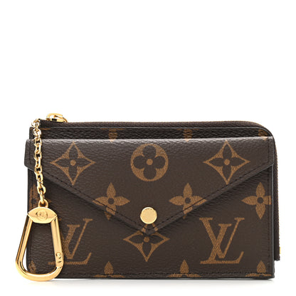 Louis Vuitton Monogram Recto Verso Card Holder Black 1 of 6
