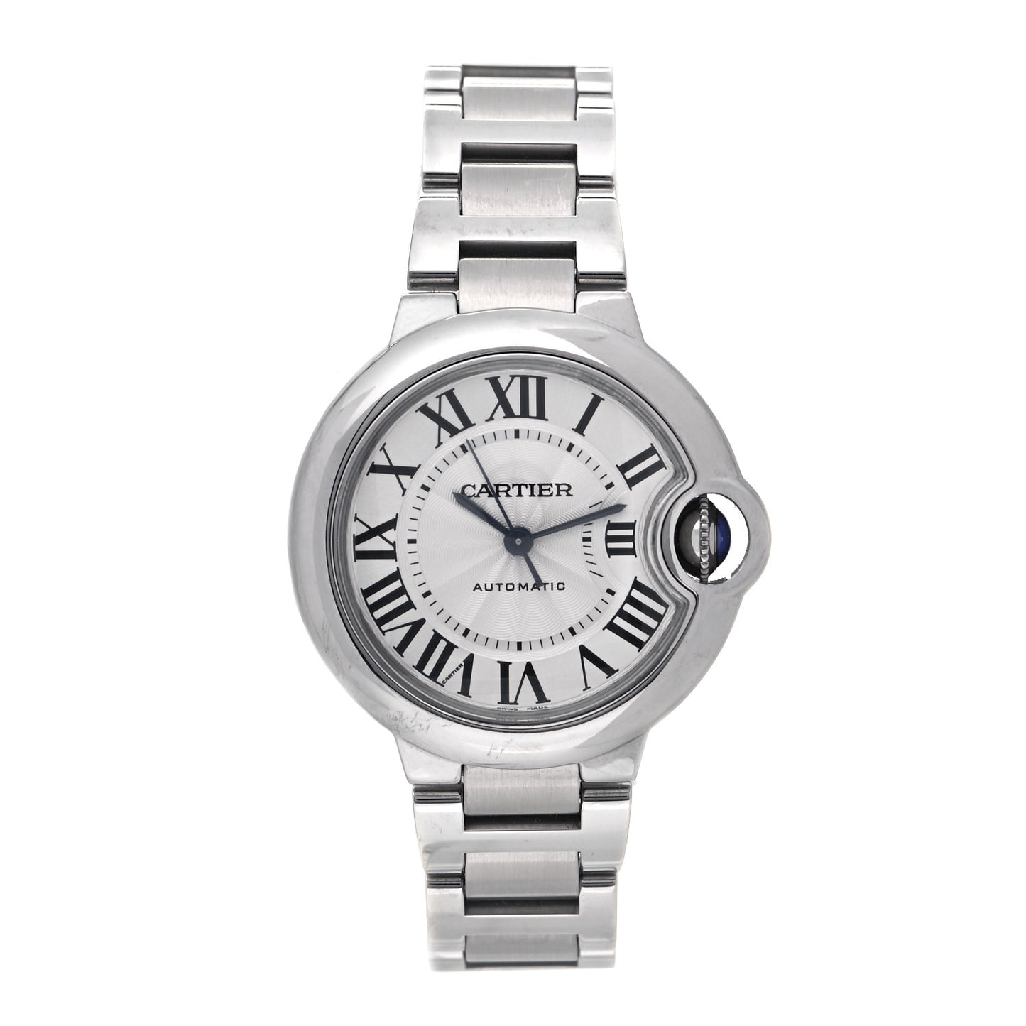 Stainless Steel 33mm Ballon Bleu De Cartier Automatic Watch