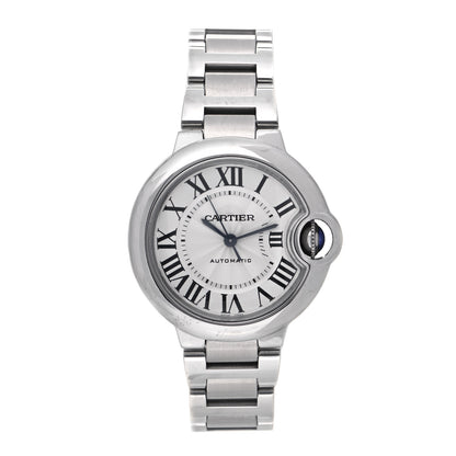 Cartier Stainless Steel 33mm Ballon Bleu De Cartier Automatic Watch 1 of 5