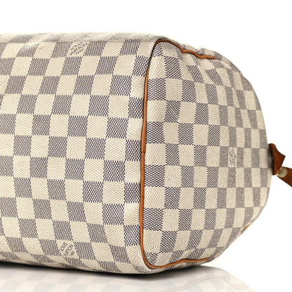 Louis Vuitton Damier Azur Speedy 30 9 of 12